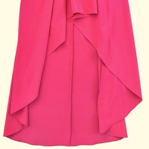 LIKELY High Low Maxi Strapless Sweetheart Neckline Lovelle Dress Gown, Pink, 8 - Picture 7 of 15